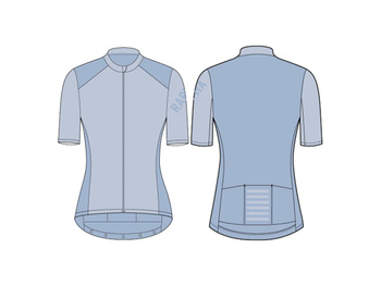 Damska koszulka rowerowa na treningi Rapha Pro Team