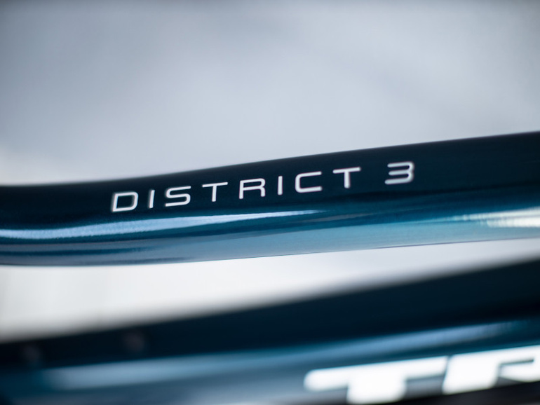 Rower miejski Trek District 3 Equipped o obniżonym przekroku