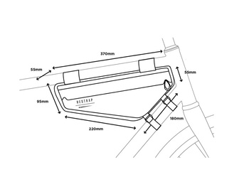 Torba na ramę Restrap Race Frame Bag