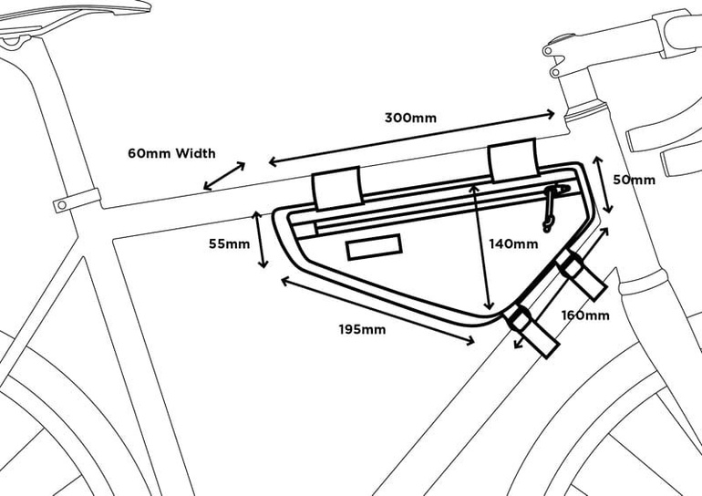 Torba Restrap Frame Bag S