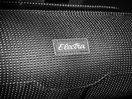 Torba na kierownicę Electra Reflective Charcoal Cylinder odblaskowa