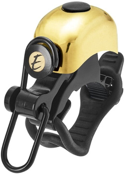 Dzwonek Electra z dźwignią Złoty Polerowany