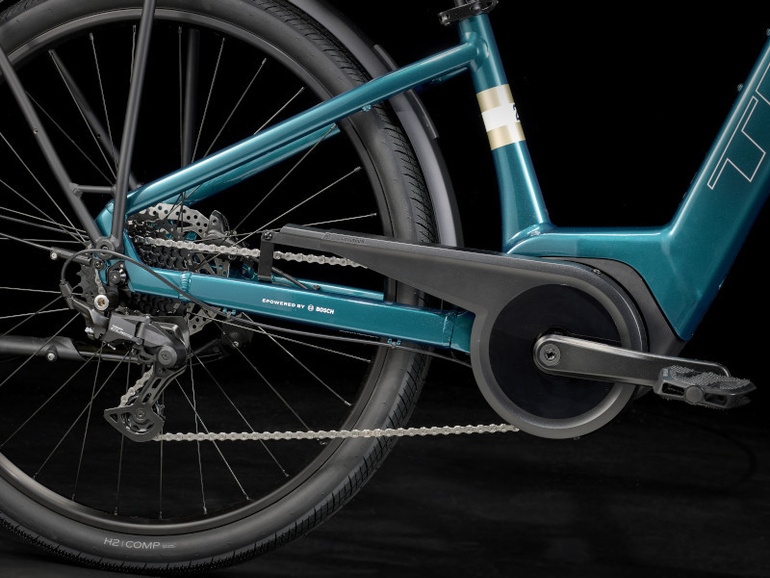 Rower Trek Verve+ 2 o niskim przekroku Gen 3