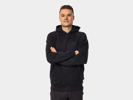 Bluza z kapturem unisex z łamanym logo Trek z lewej