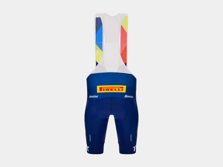 Krótkie spodenki z szelkami Santini Lidl-Trek Replica Race