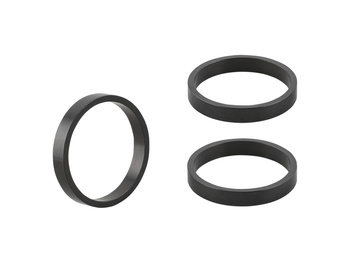 Bontrager 5mm Alloy Headset Spacer - Pack of 3