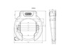 ABUS Ring Lock 4750XL NR With Removable Key