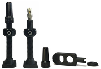 Zawory tubeless Momum Tav Alu 44mm kwadratowe