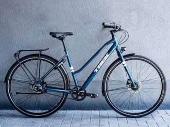 Rower miejski Trek District 3 Equipped o obniżonym przekroku