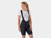 Damskie spodenki rowerowe z szelkami Trek Solstice