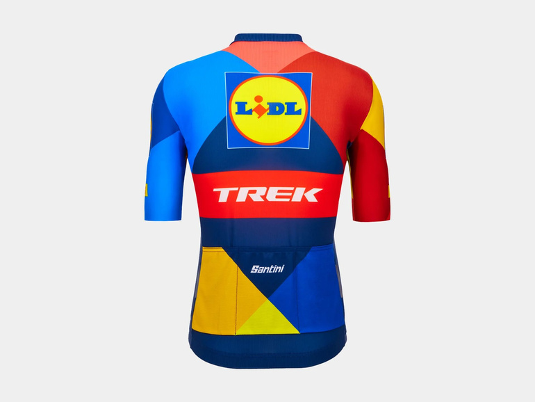 Koszulka Santini Lidl-Trek Replica Race damska