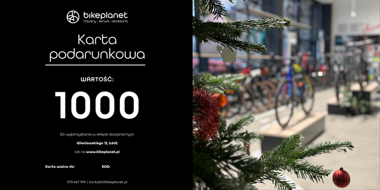 Karta podarunkowa 1000