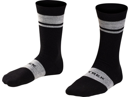 Trek Race Crew Cushioned Merino Wool Cycling Sock