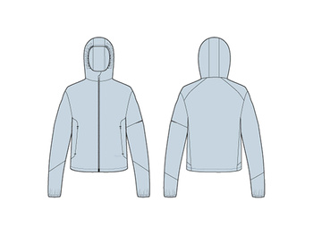 Przeciwwiatrowa kurtka rowerowa damska Rapha