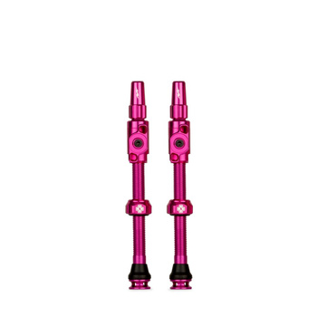 MUC-OFF BIG BORE LITE 60mm Pink - Wentyle Bezrdzeniowe Tubeless 60mm Różowe