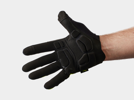 Rękawiczki rowerowe unisex z pełnymi palcami i wkładkami żelowymi Trek Circuit Twin Gel