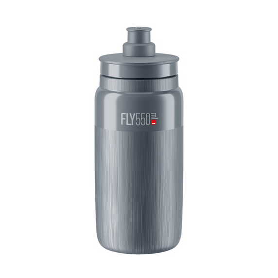 Bidon Elite FLY TEX, Grey Logo 550ml