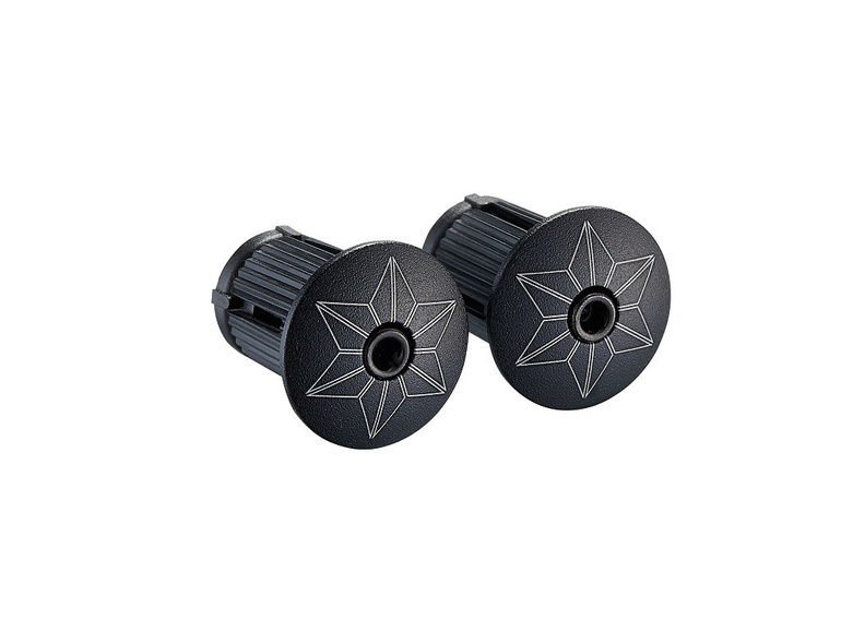 Owijka Supacaz Super Sticky Kush Gravel - Camo + Ano Black Plugs