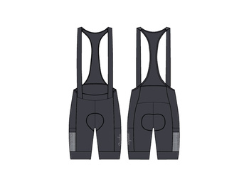 Krótkie spodenki rowerowe z szelkami Rapha Pocket
