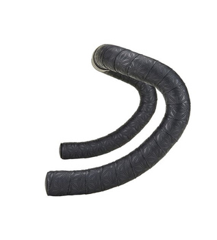 Owijka Supacaz Super Sticky Kush Gravel - Black + Ano Black Plugs