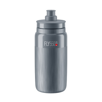 Bidon Elite FLY TEX, Grey Logo 550ml